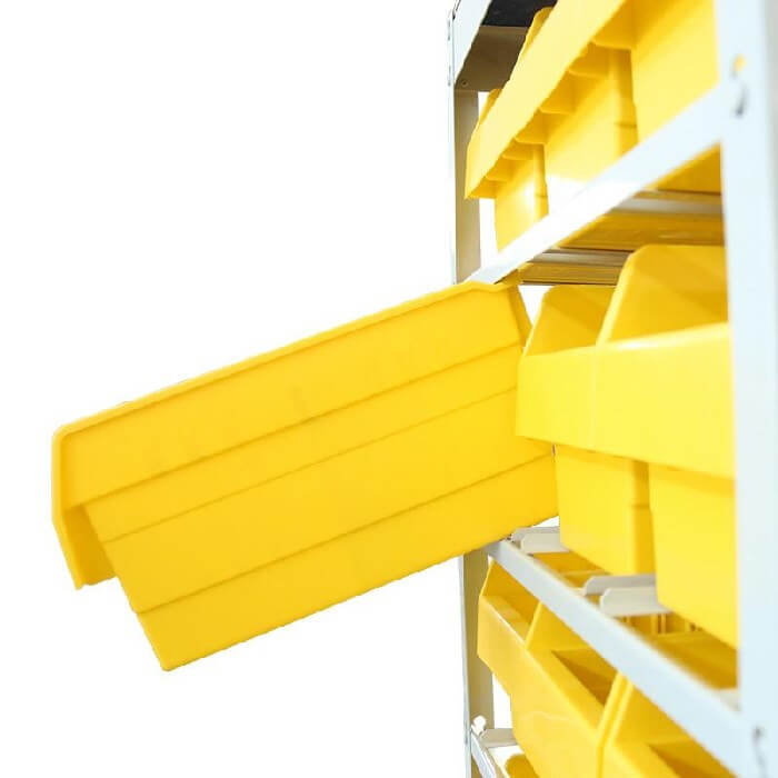 Steel Shelving With Shelfull Bins LSR2816-4220