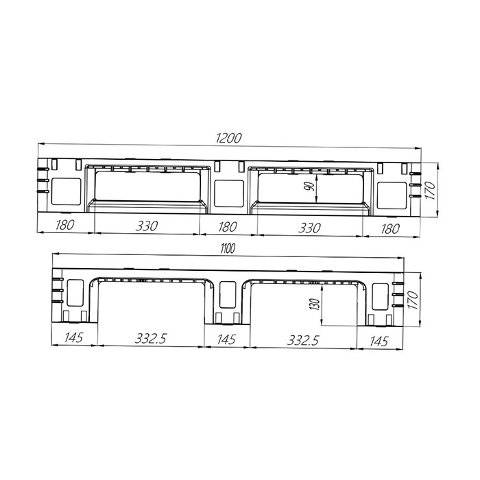 PK-1211DCP-01 Rackable Pallets