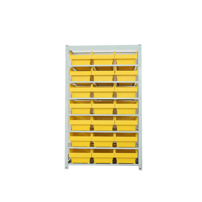 Steel Shelving With Shelfull Bins LSR2816-4220