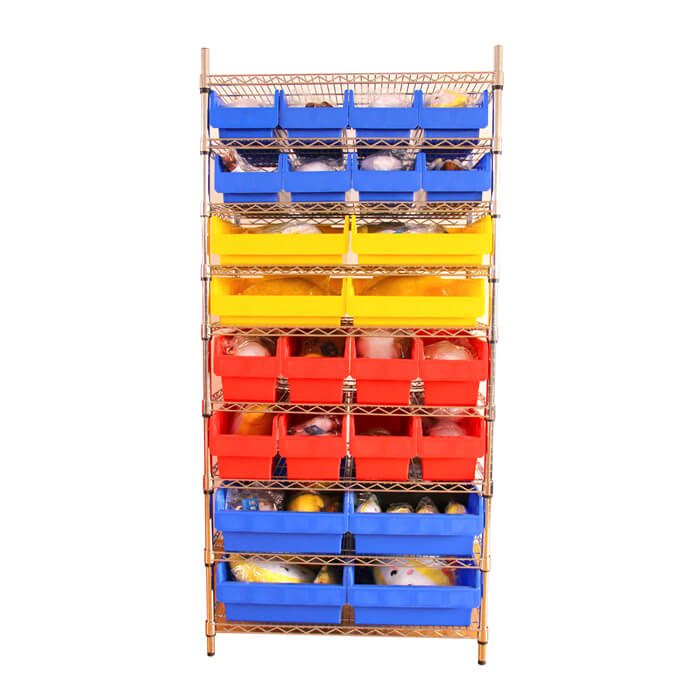 Wire Shelving With Shelfull Bins SFW600